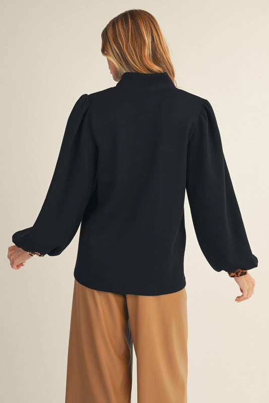 B12677-1 Leopard Detailed Top