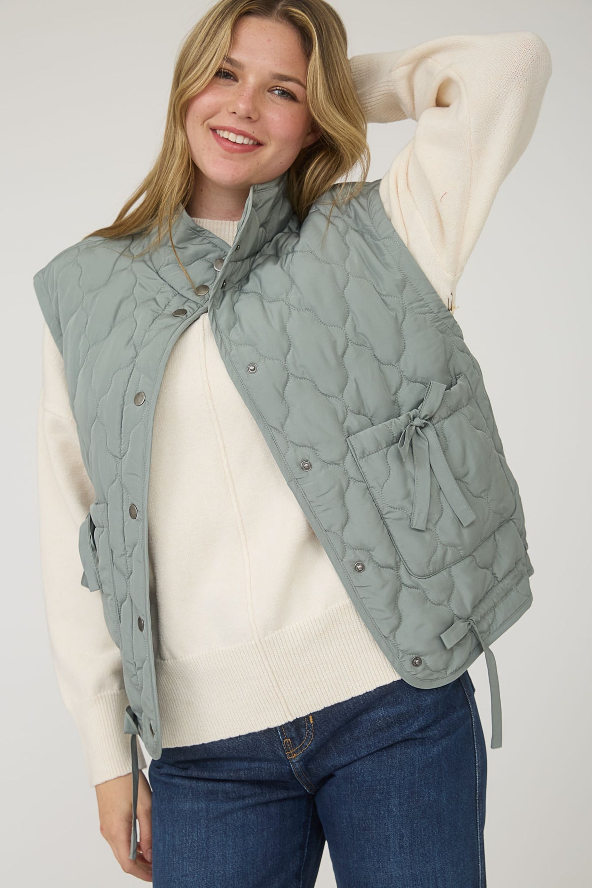 CR2684 Quilted Puffer Vest
