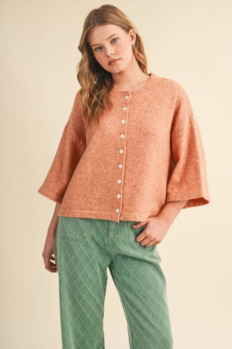 MSW11336 Short Sleeve Sweater