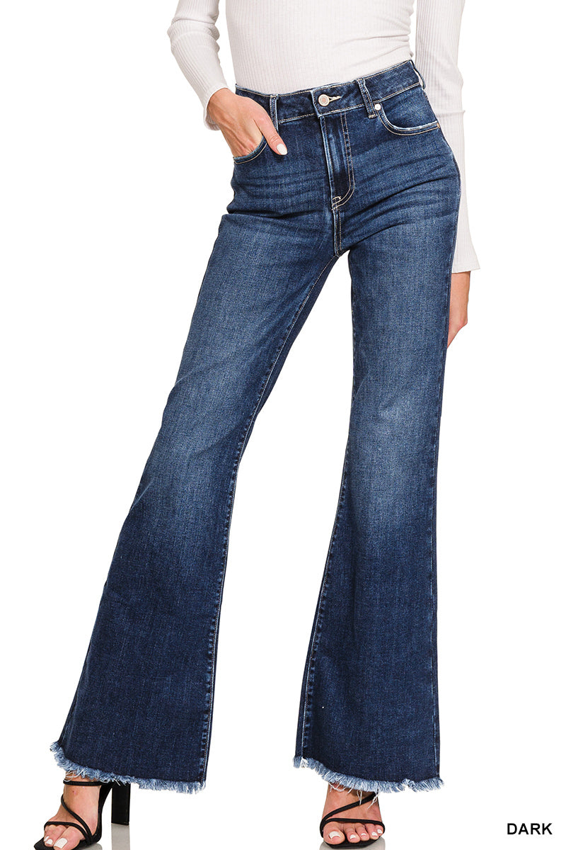 DTP-1976DD High Rise Bell Bottom Jeans