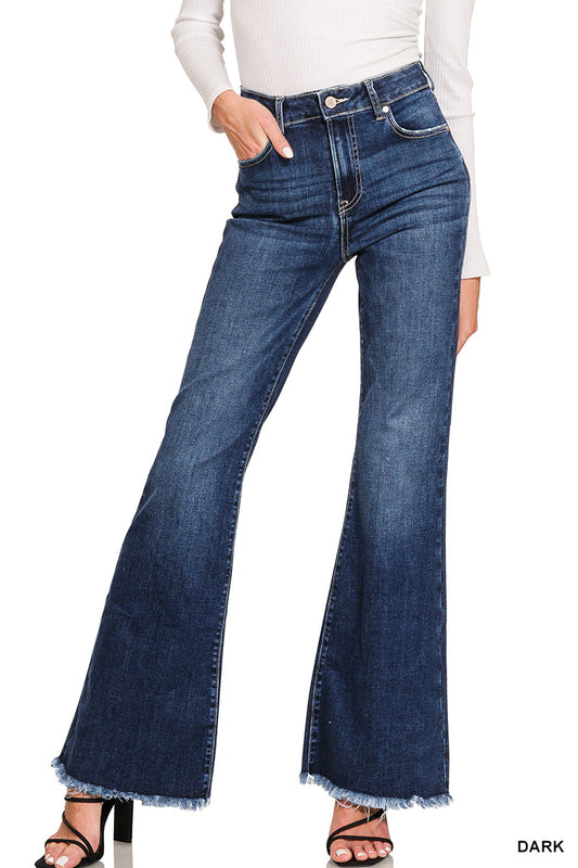 DTP-1976DD High Rise Bell Bottom Jeans