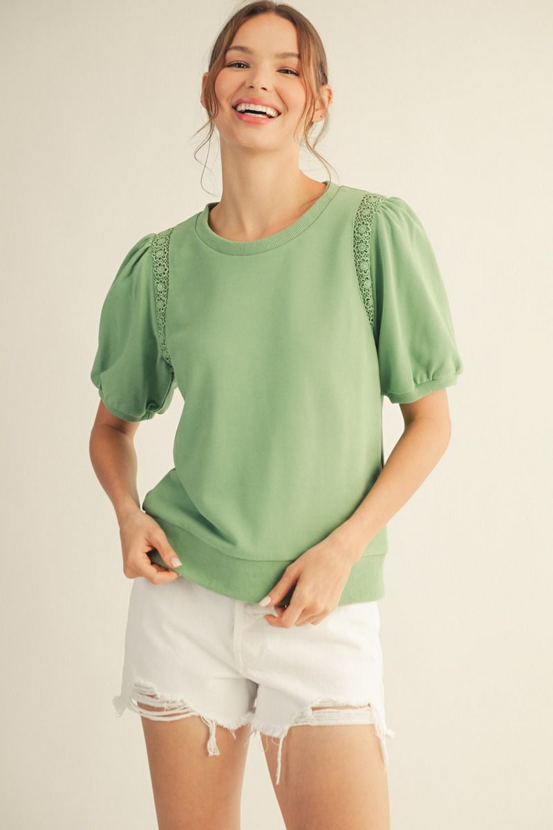 M50246 Solid Casual Top