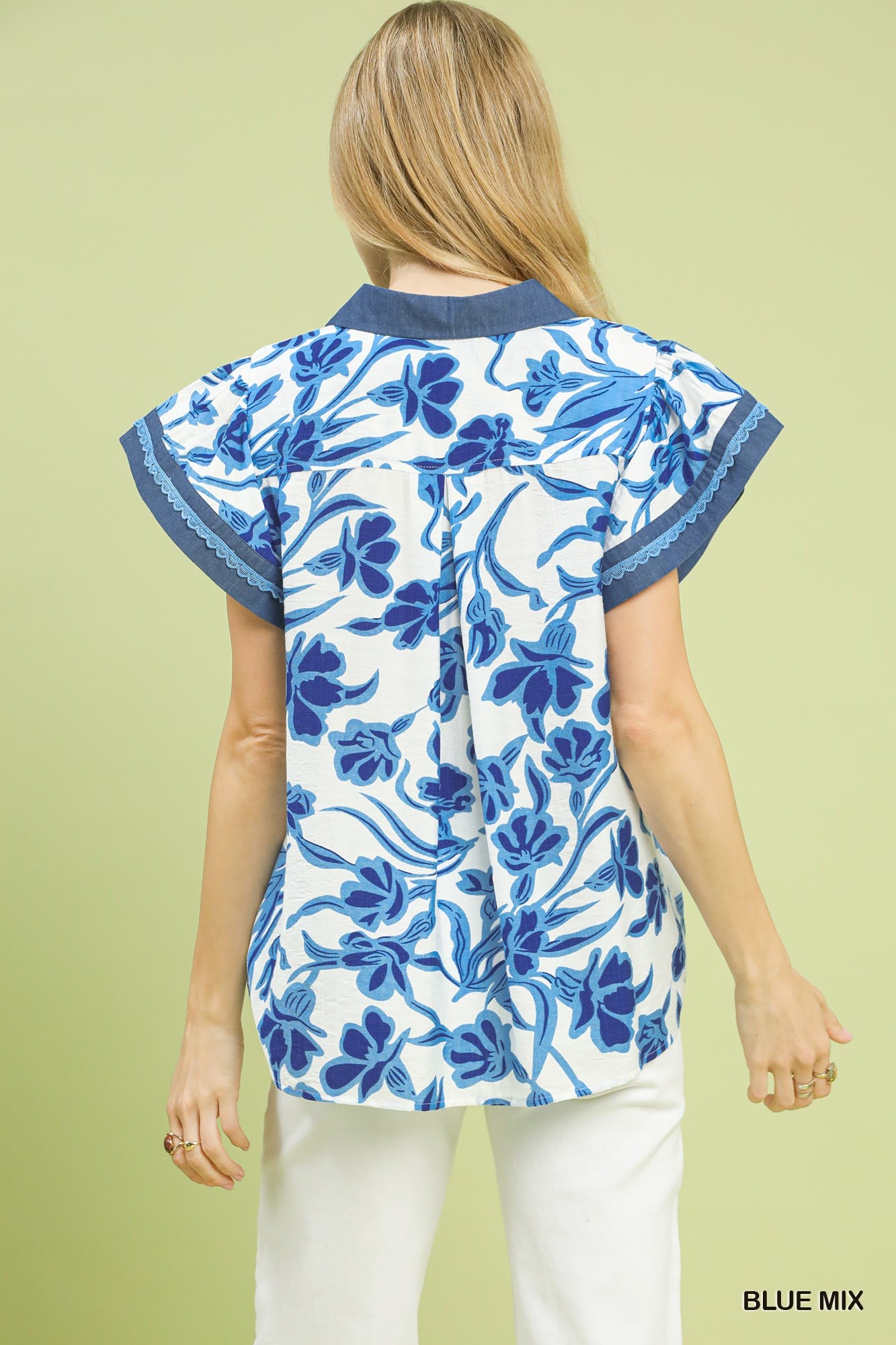 C5892 Floral Top