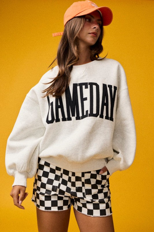 PT18777 Heather GameDay Sweatshirt