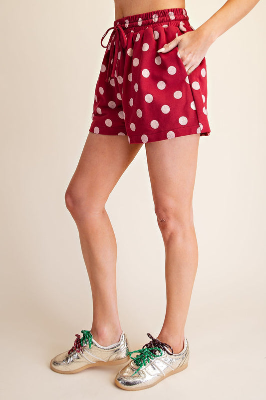 P8509 Polka Dot Shorts