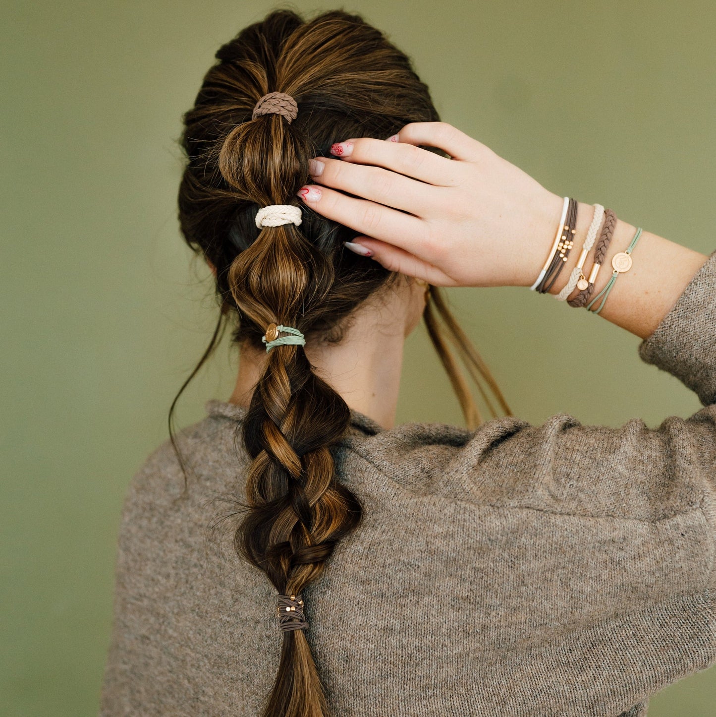 Climb Hair Tie + Bracelet Set