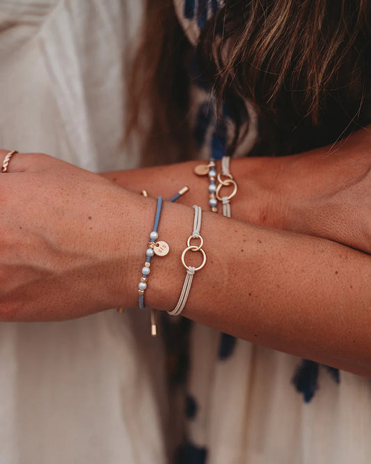 Sisters Hair Tie + Bracelet Set