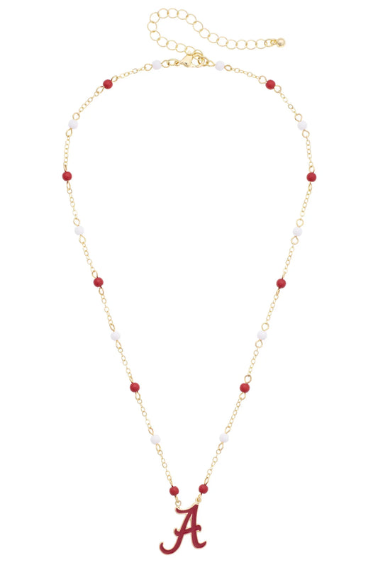 Alabama Crimson Tide Logo Layering Necklace