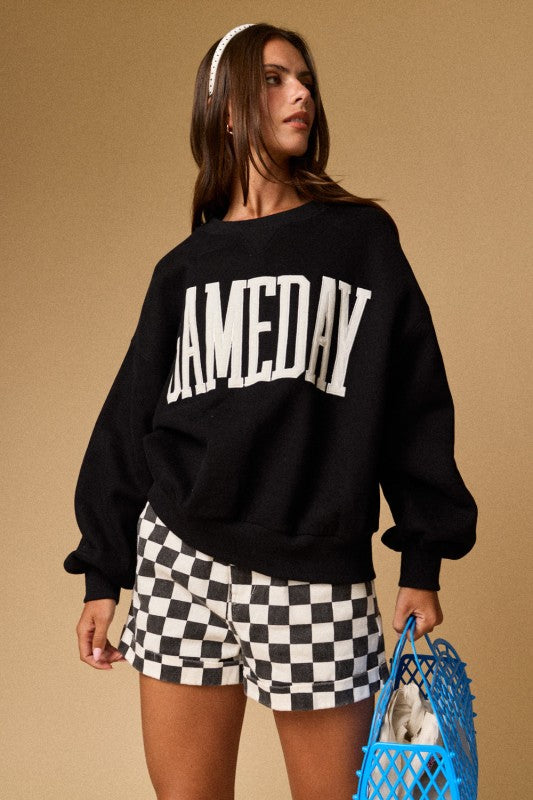 PT18777 Heather GameDay Sweatshirt