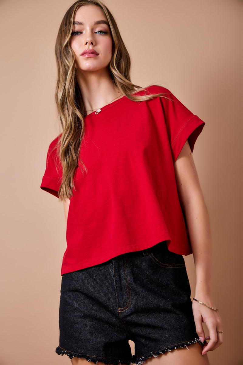 A4742 Lounge Top with Back Cutout