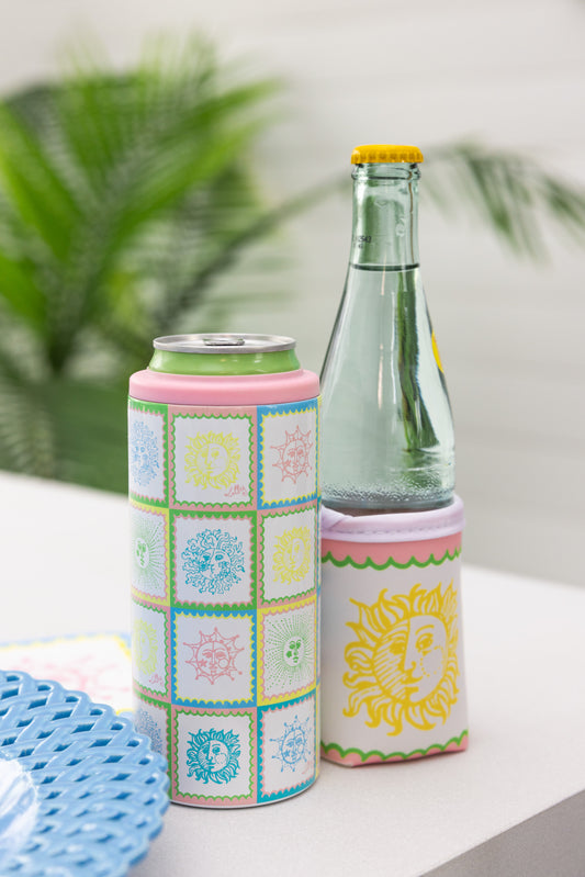 Sun Tiles Home Skinny Can Holder