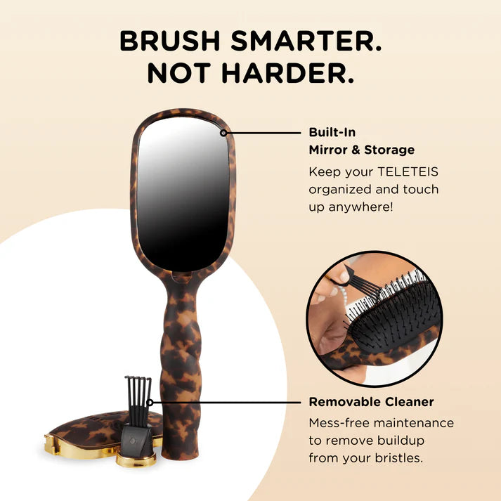 TELETIES Detangler Hair Brush for Medium Hair