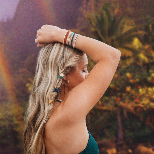 Imagine Hair Tie + Bracelet Set