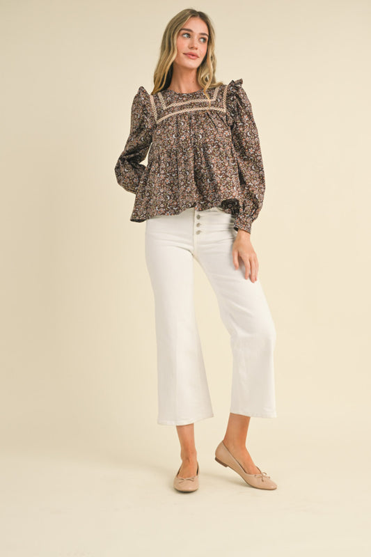 MTP3416 Puff Long Sleeve Top