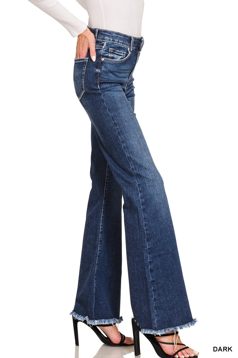 DTP-1976DD High Rise Bell Bottom Jeans