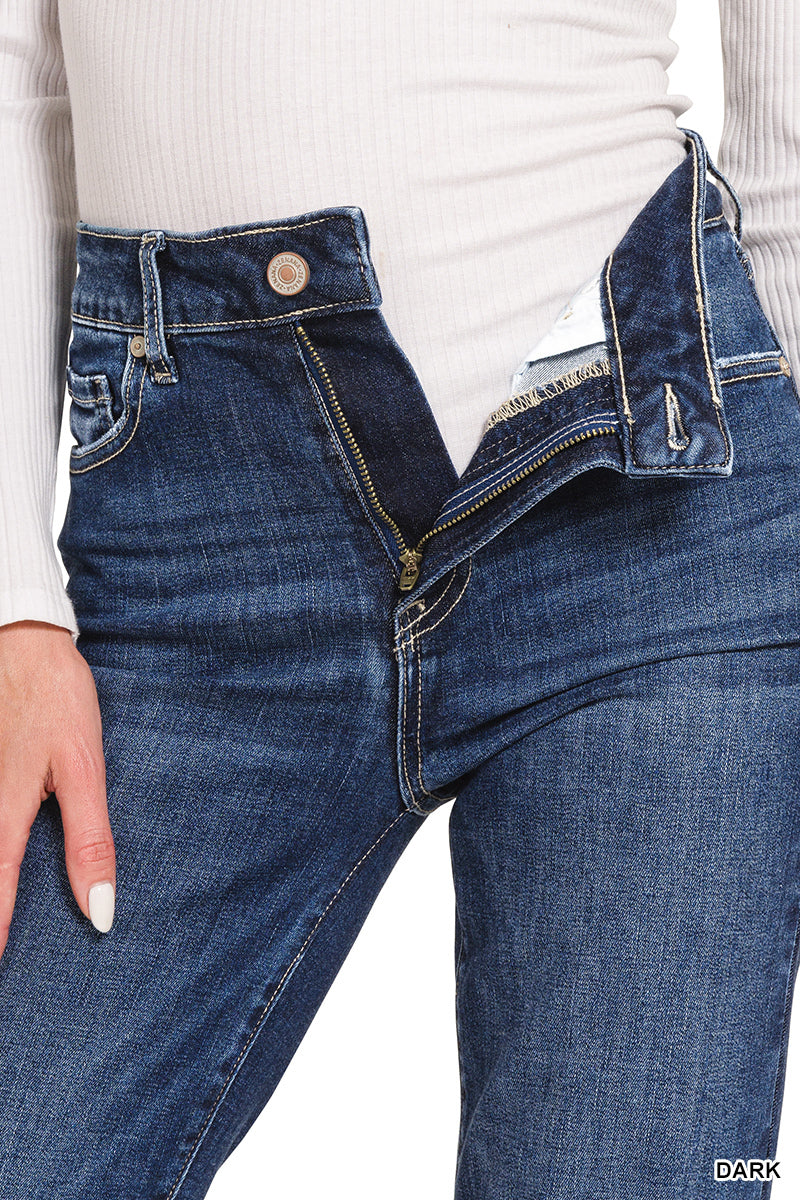 DTP-1976DD High Rise Bell Bottom Jeans