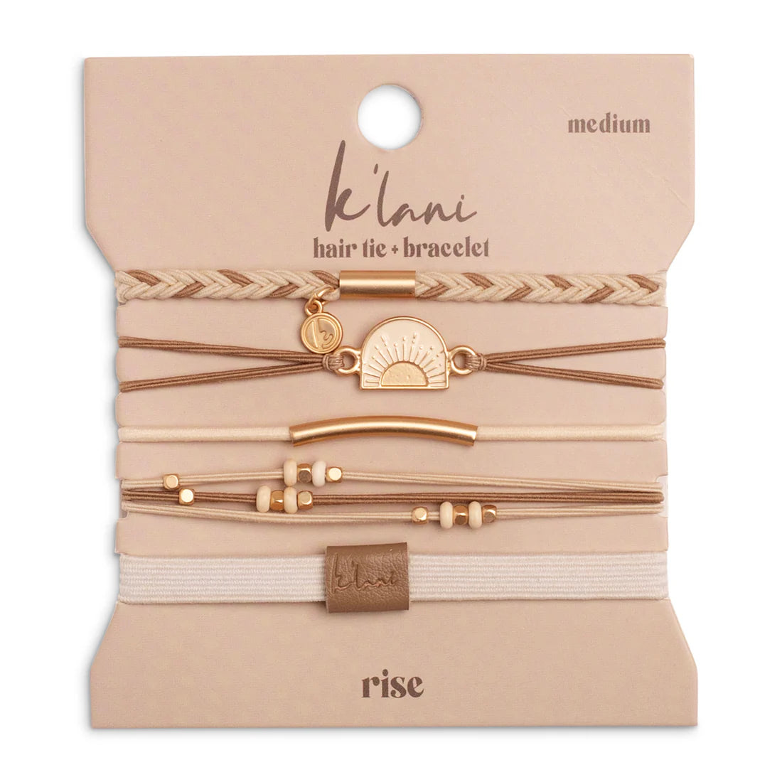 Rise Hair Tie + Bracelet Set