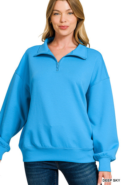 RLT-4056Y Scuba Half-Zip Pullover