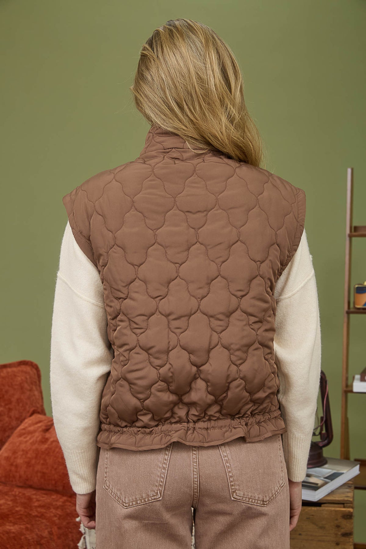CR2684 Quilted Puffer Vest
