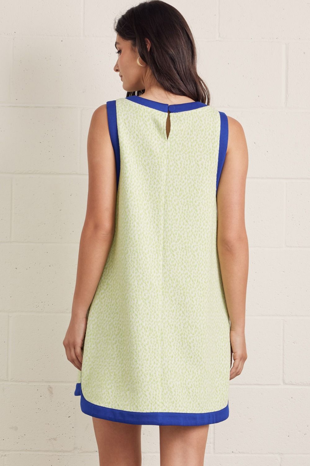 D30663 Textured Mini Dress
