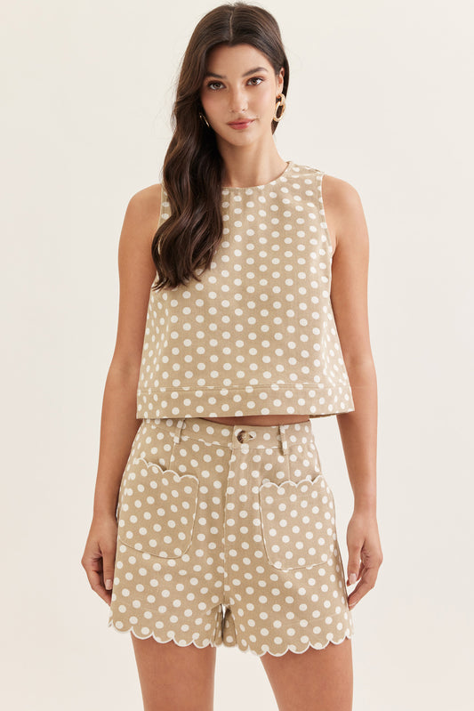 P31843 Polka Dot Shorts