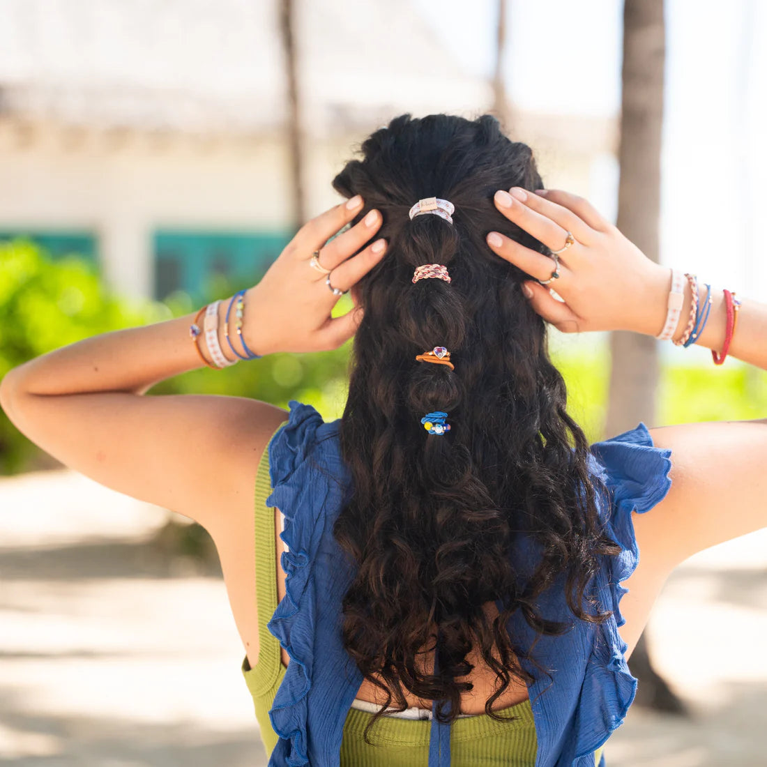 Dolce Vita Hair Tie + Bracelet Set