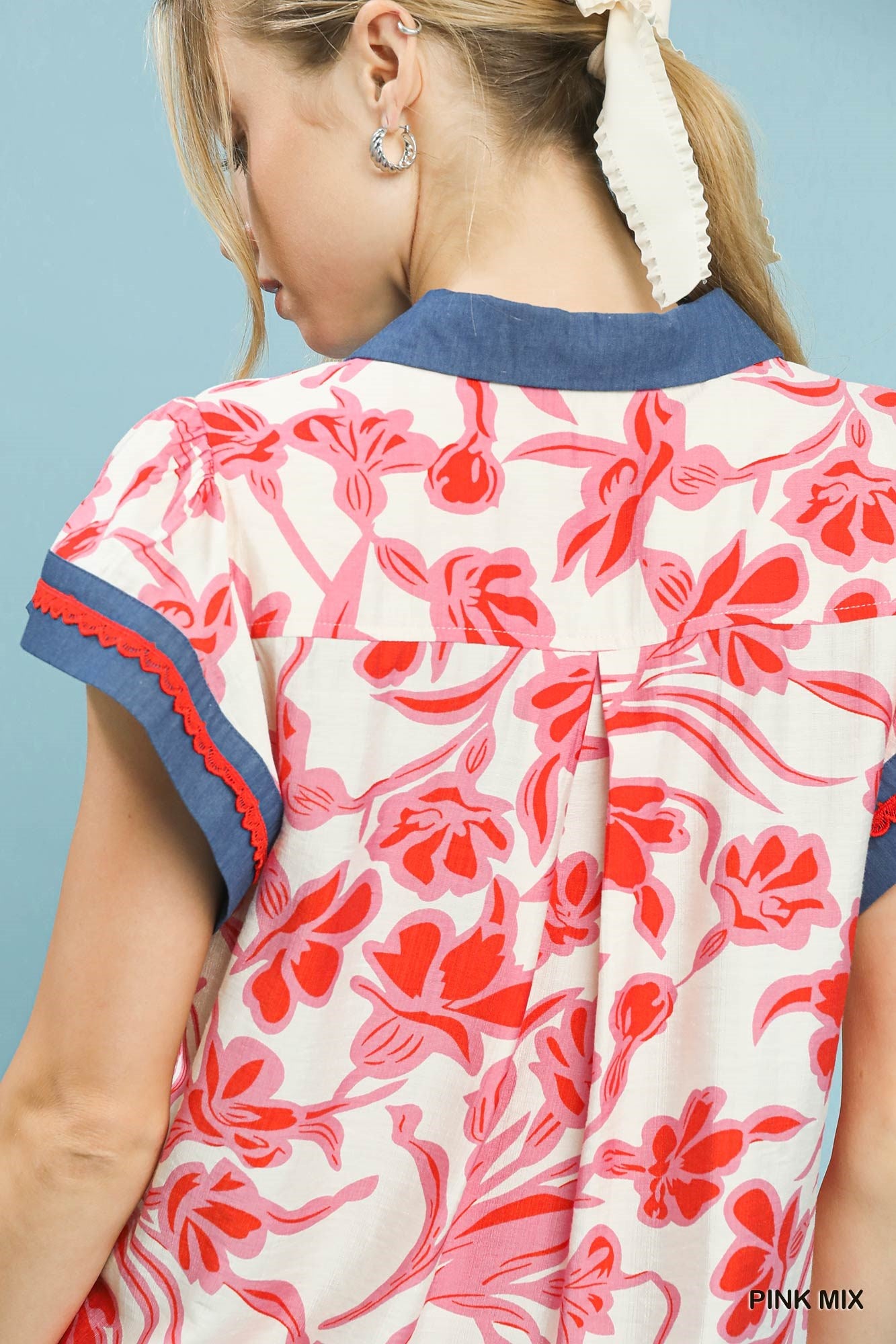 C5892 Floral Top