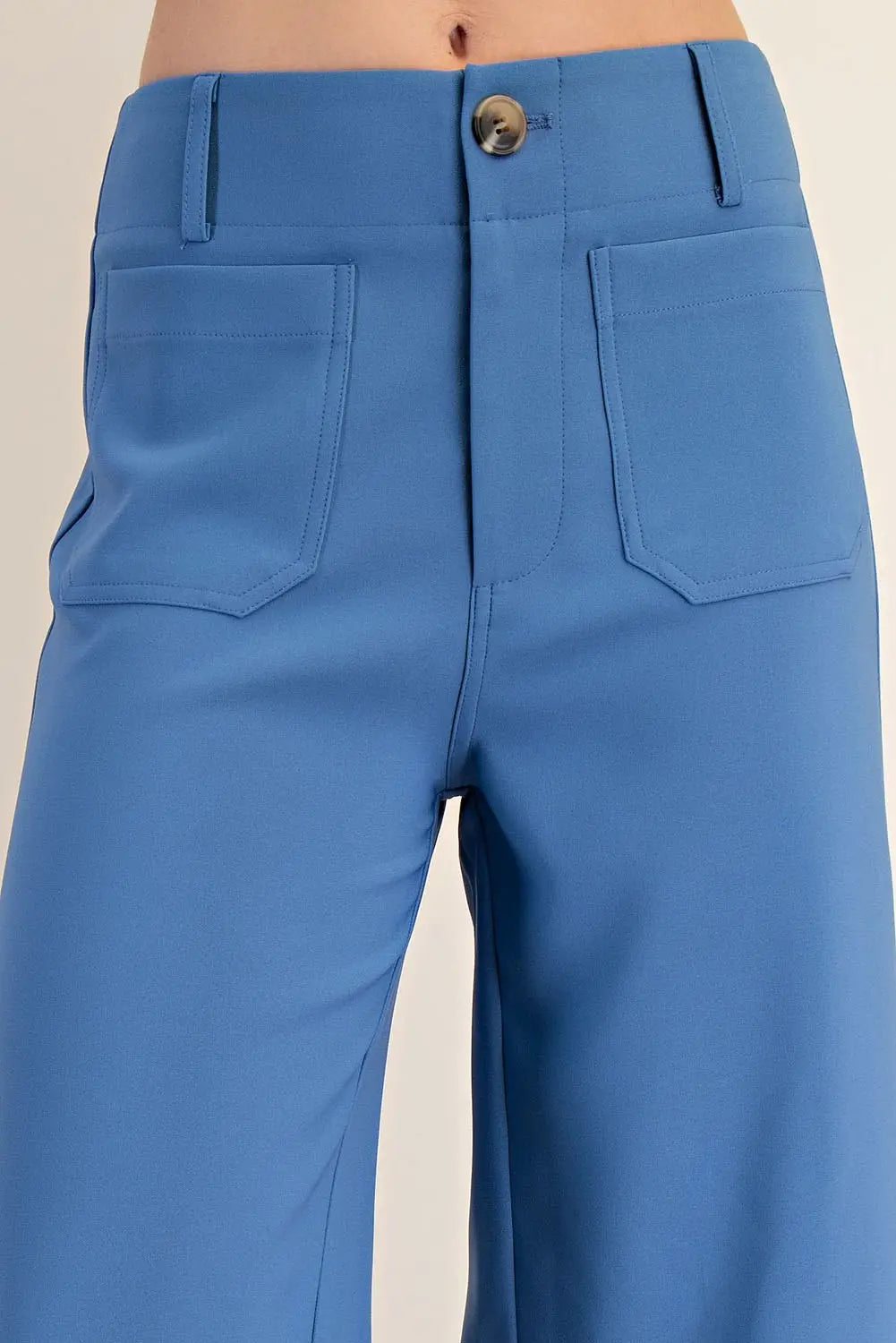 GP7912 Colette Cropped Wide Leg Pants