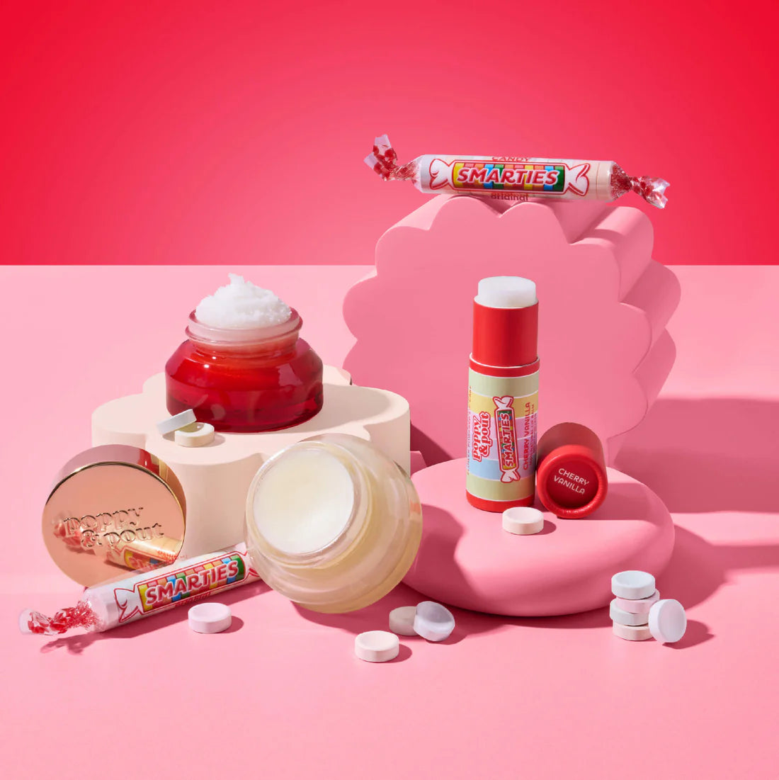 Smarties Cherry Vanilla Lip Balm