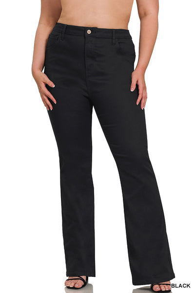 DOP-1612X5 Curvy Bootcut Colored Pants