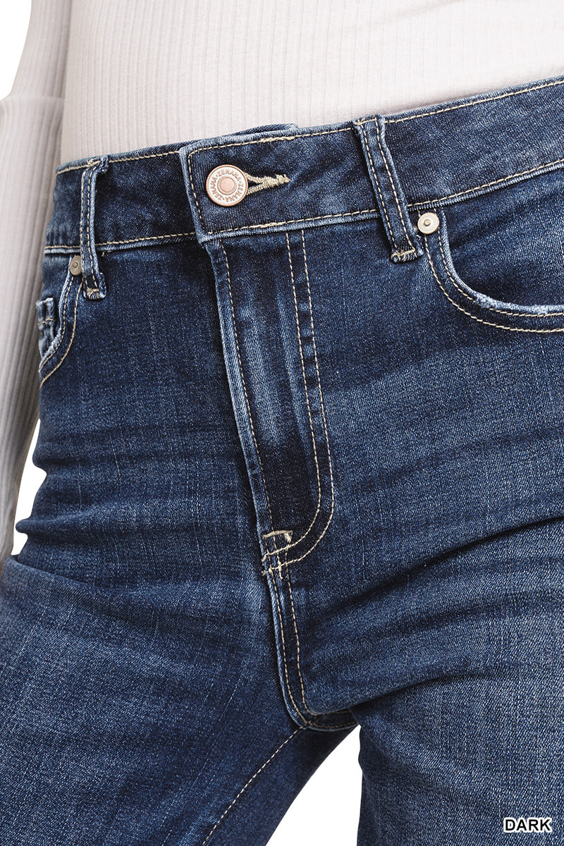 DTP-1976DD High Rise Bell Bottom Jeans