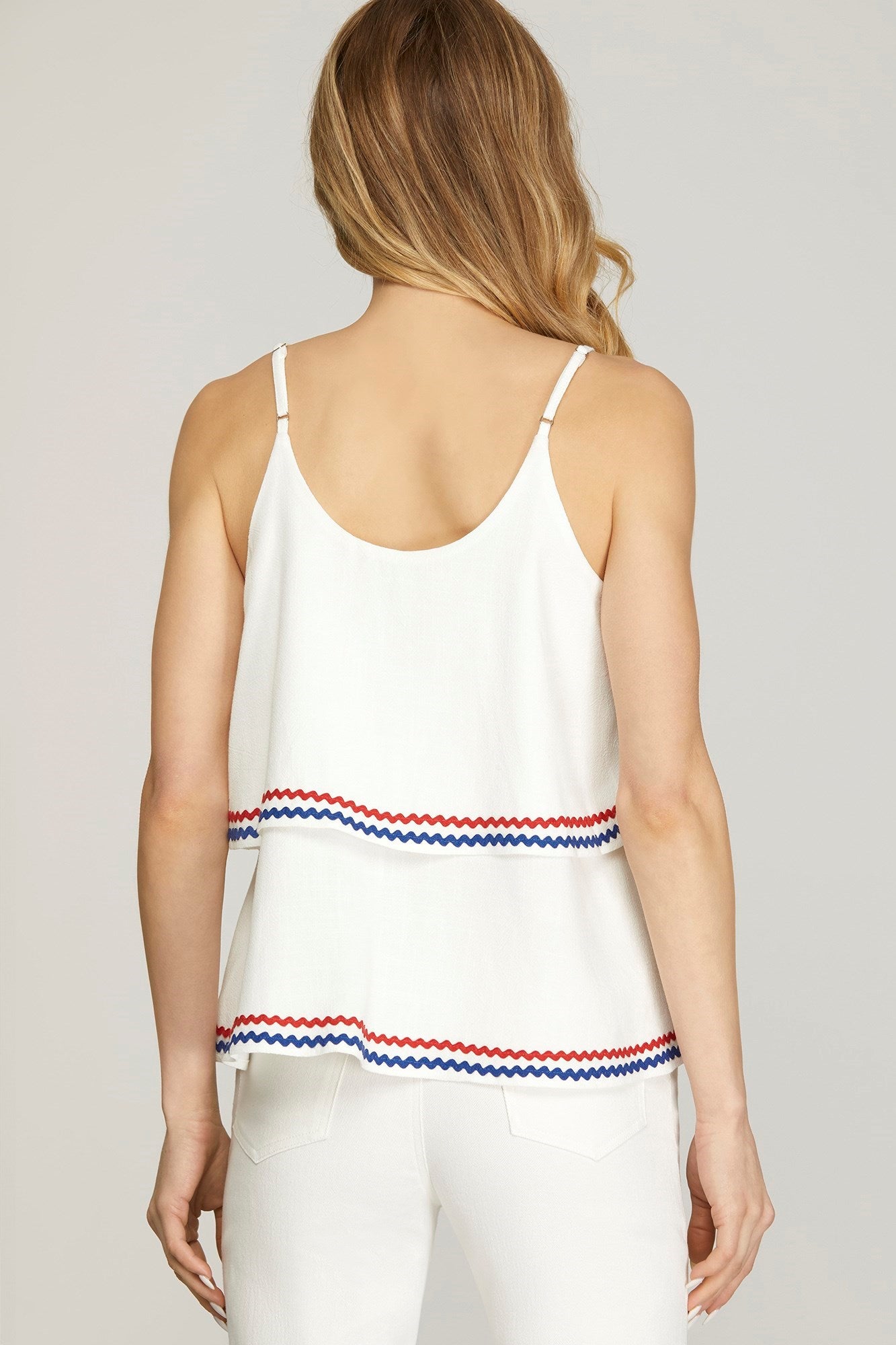 SY6940 Ric Rac Tank Top