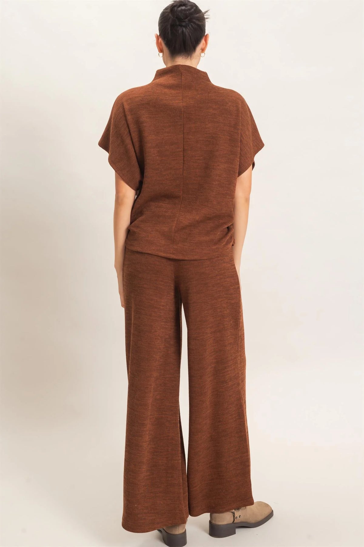 HF26F225-SET-D Dolman Sleeve Top and Pants Set