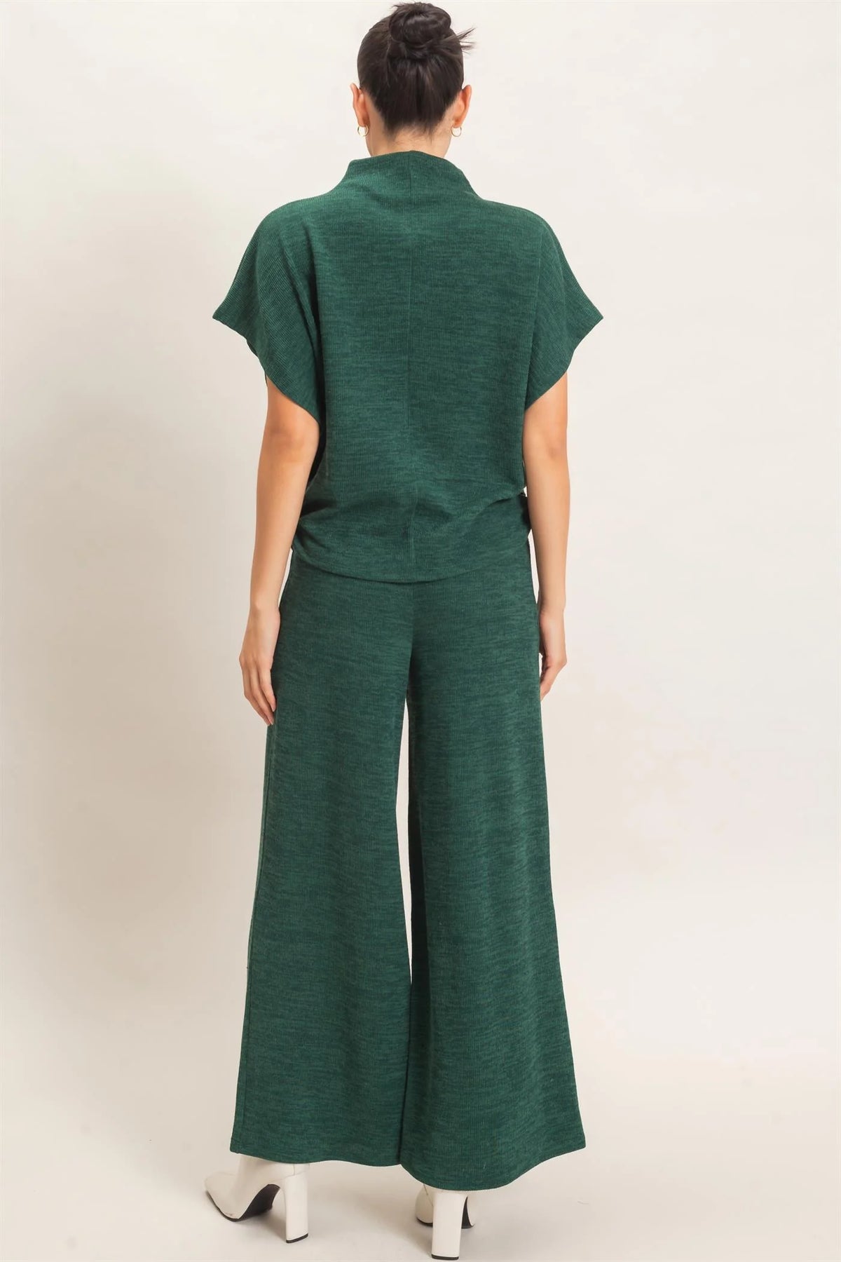 HF26F225-SET-D Dolman Sleeve Top and Pants Set