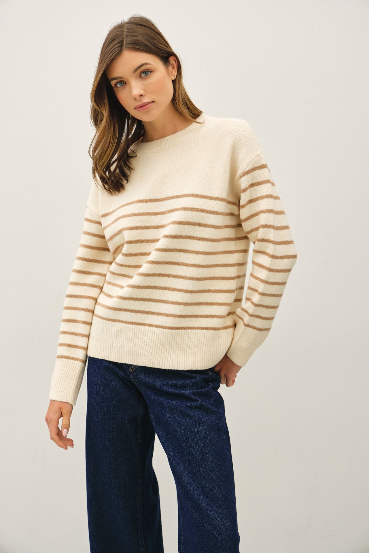 65114 Striped Sweater