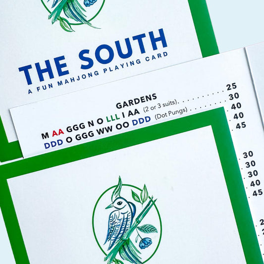 Novelty Mahjong Card: Southern Edition