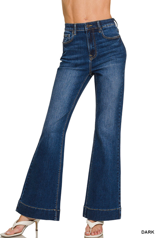 DCP-9554DD Tummy Control Flare Jeans