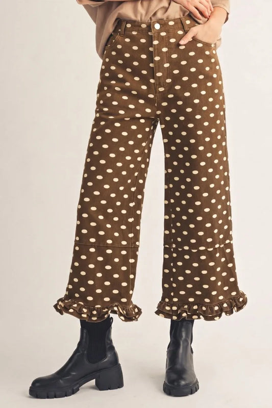B14007-2 Polka Dot Pants
