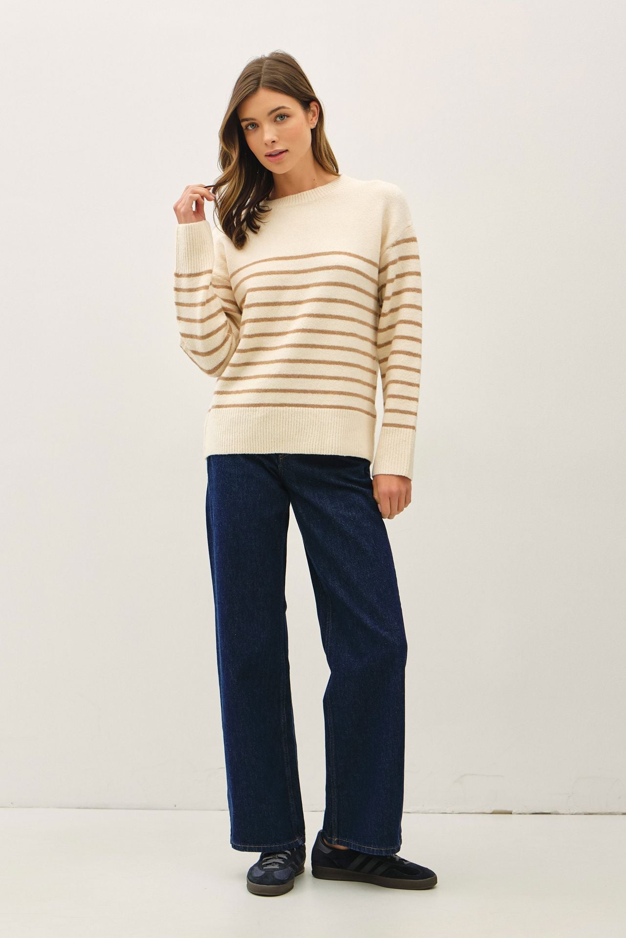 65114 Striped Sweater