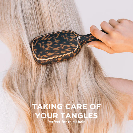 TELETIES Detangler Hair Brush for Thick Hair