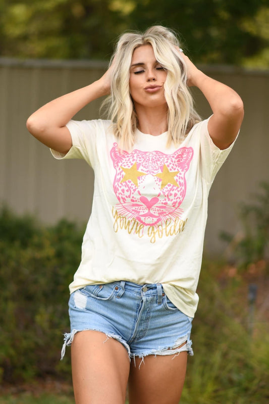 You’re Golden Tiger Graphic Tee