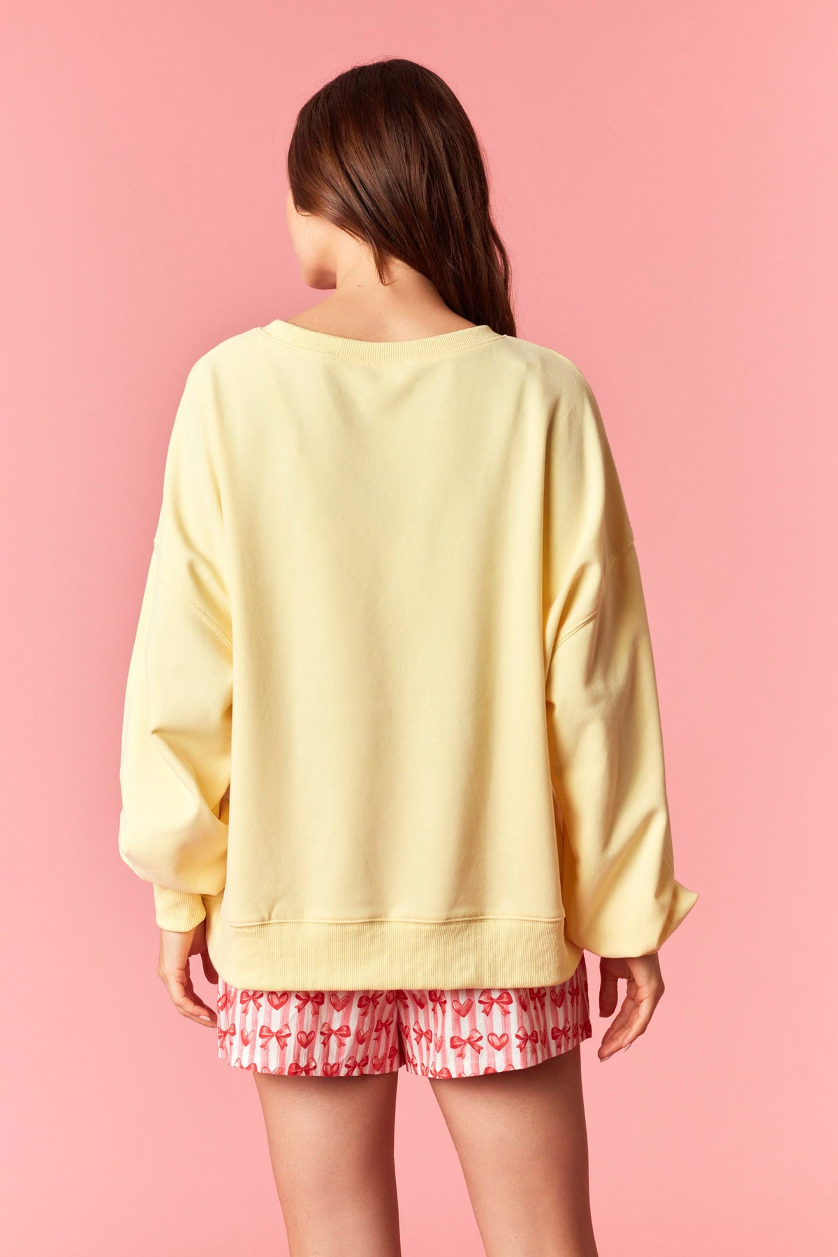 IKT300394-03 Bow Detail Sweatshirt