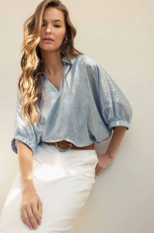G13482 Metallic Top
