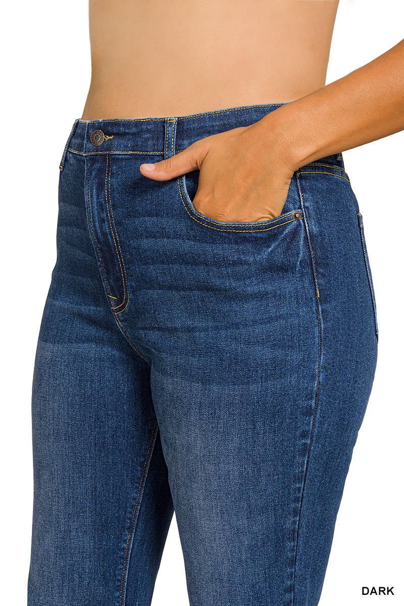 DCP-9554DDX Curvy Tummy Control Flare Jeans
