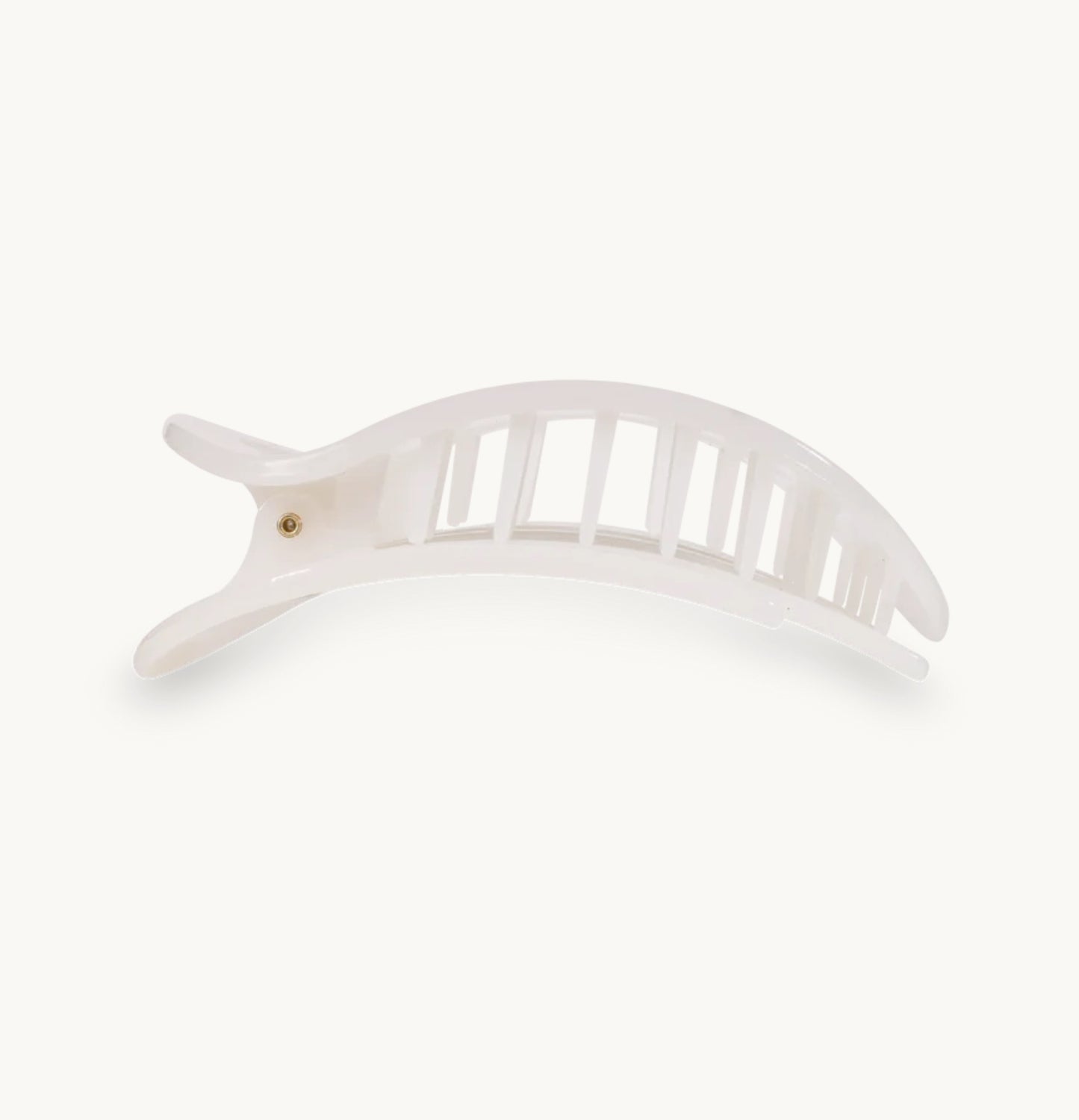TELETIES Medium Flat Round Hair Clip