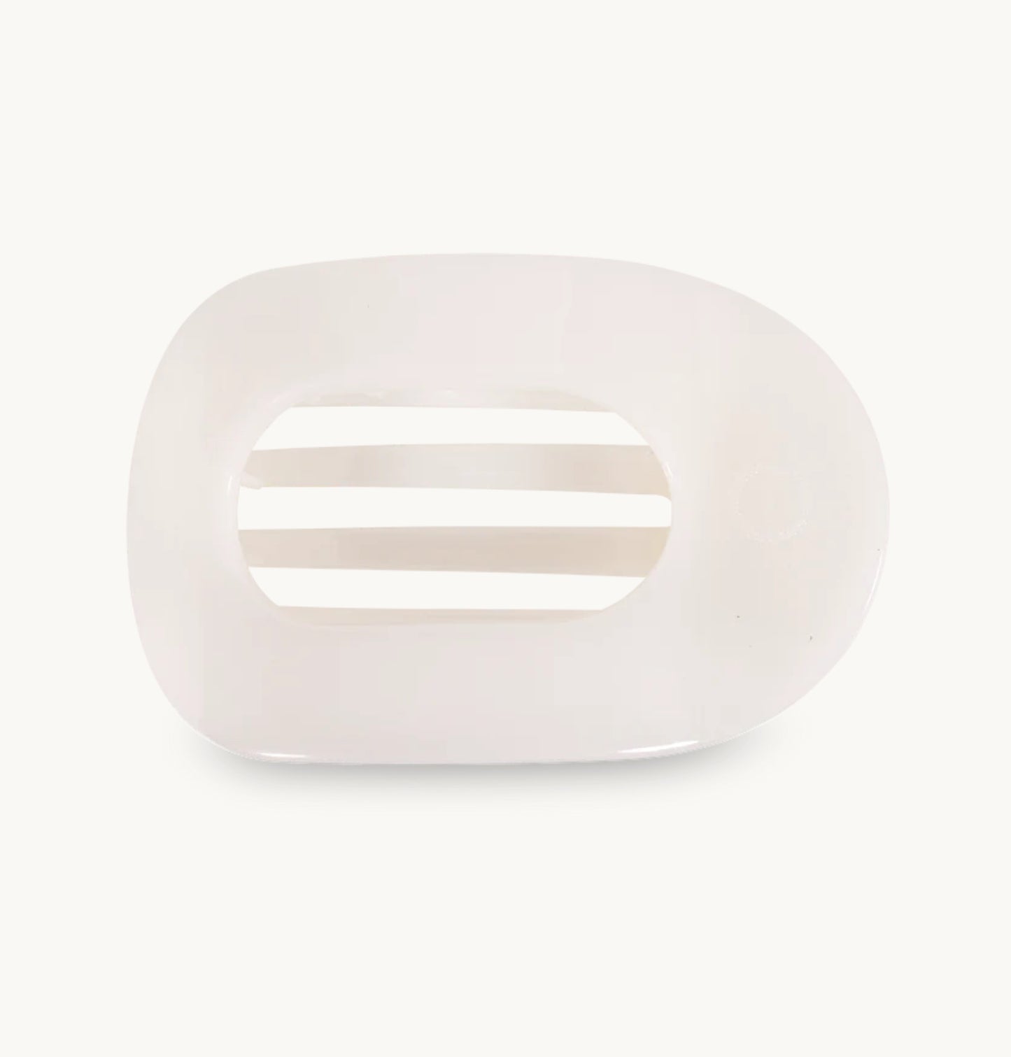 TELETIES Large Flat Round Hair Clip