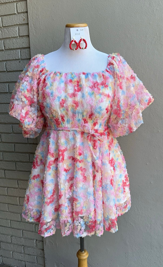 MDR2287 Floral Mini Dress