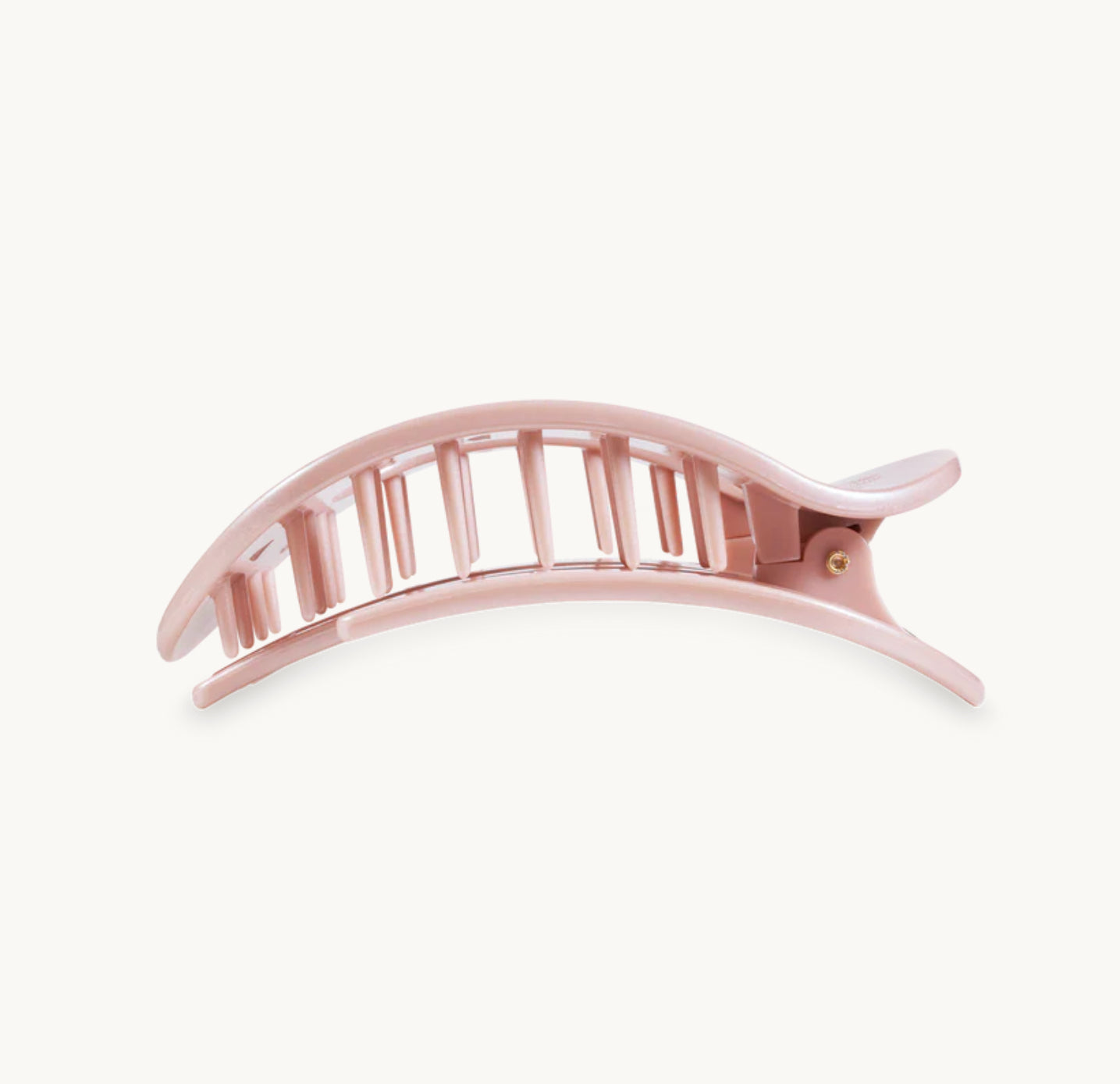 TELETIES Medium Flat Round Hair Clip