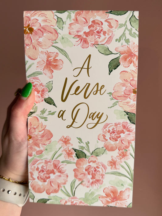 Blush Rose Verse A Day Pad