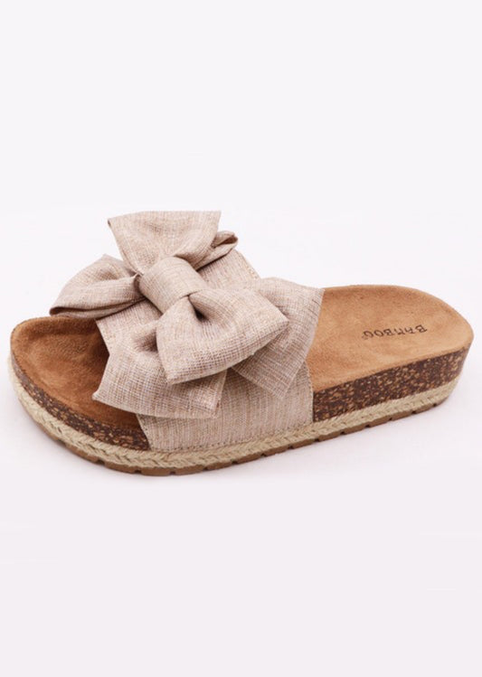 Clash-20 Bow Platform Sandals